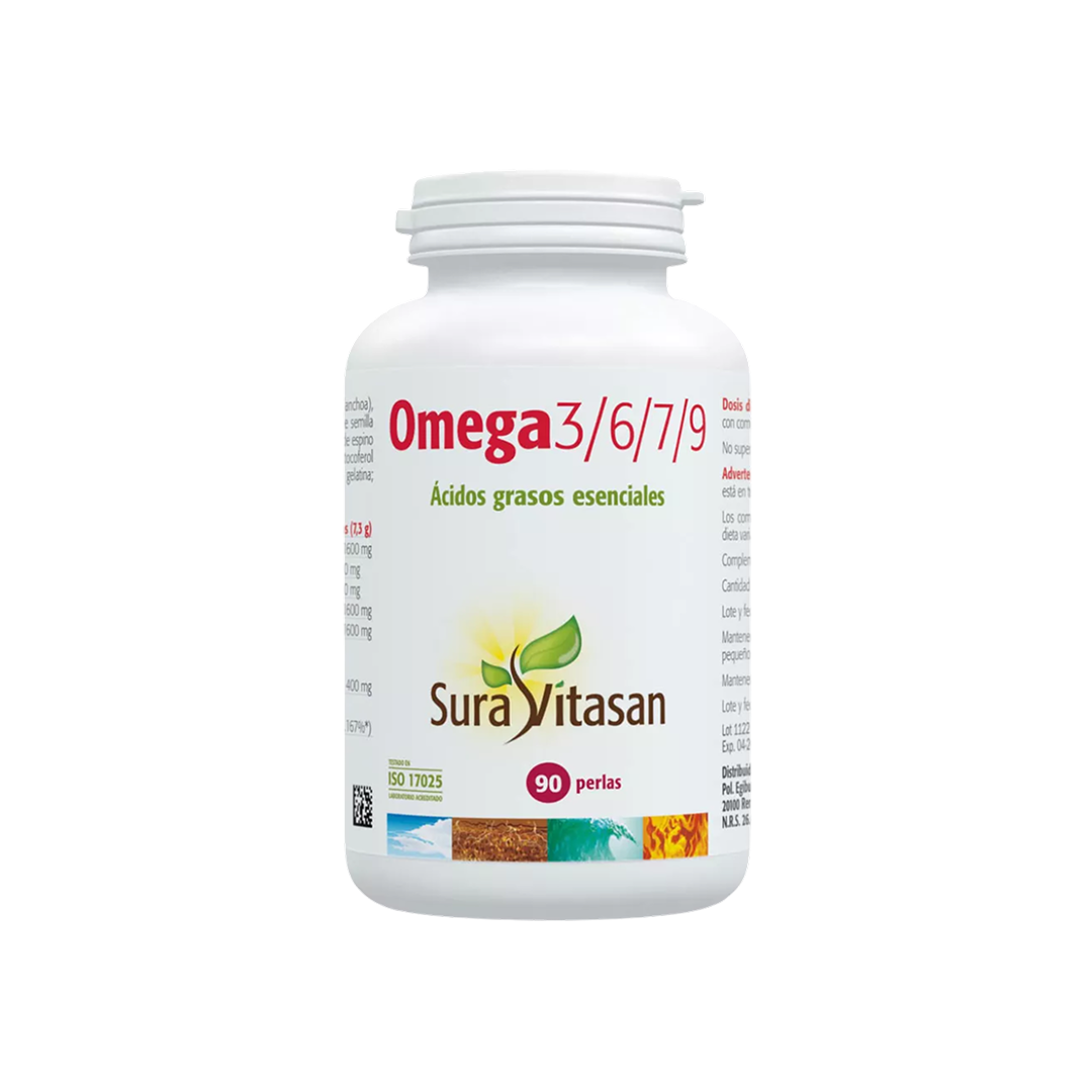 Omega 3/6/7/9 - 90 perlas
