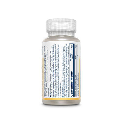 Vitamina D3 + K-2 (MK7) - 60 VegCaps