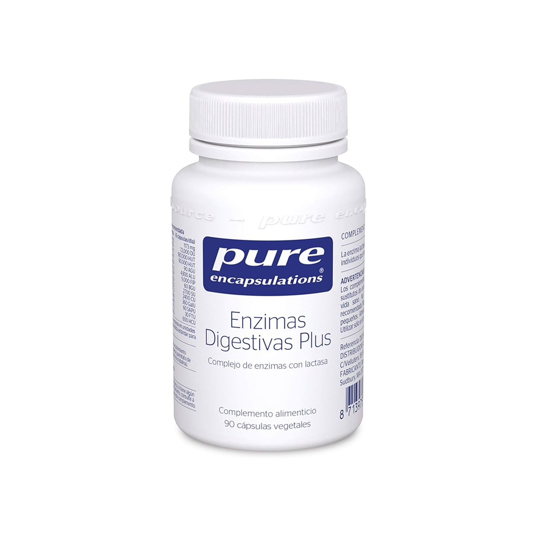 Enzimas Digestivas Plus (vegetariano) - 90 cápsulas