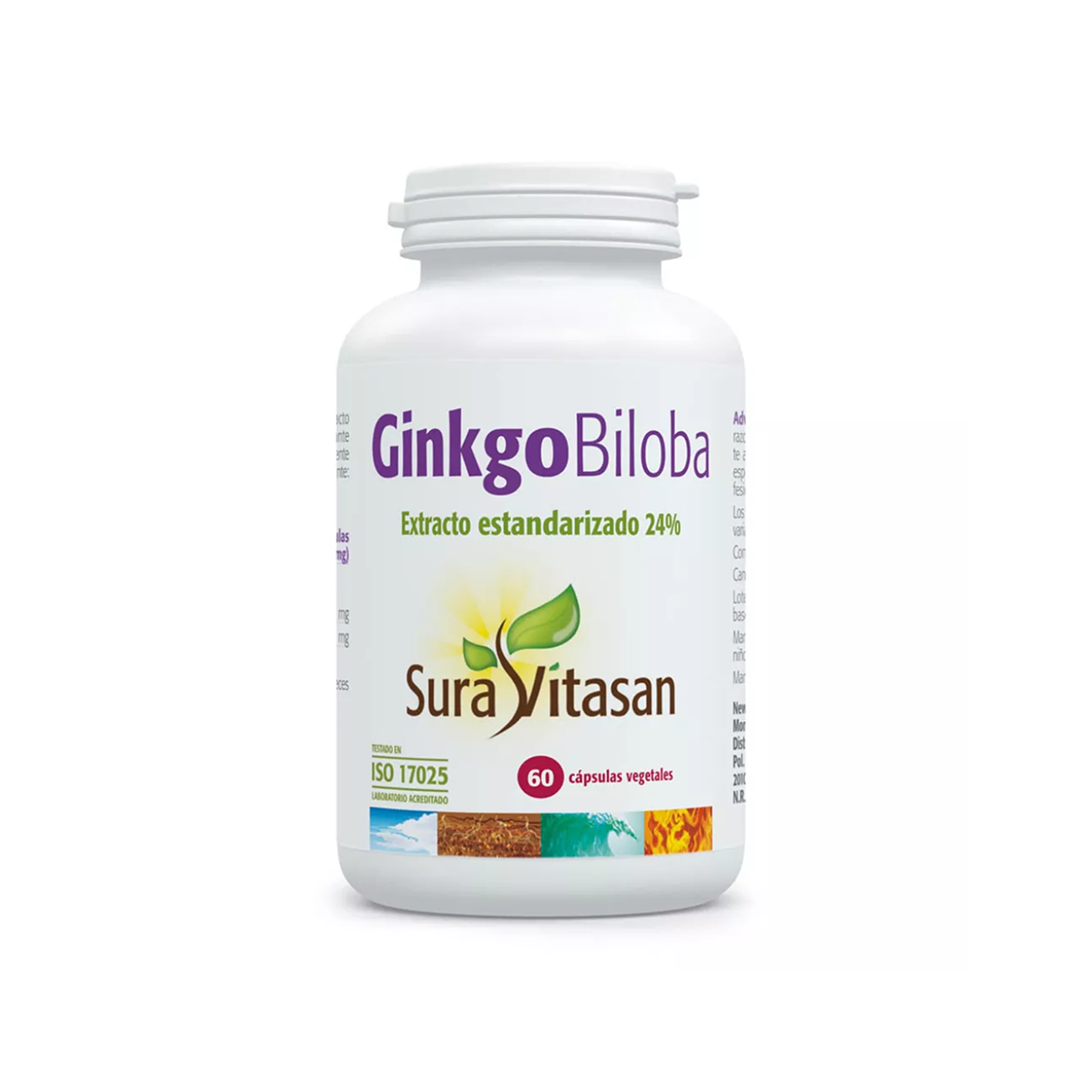 Ginko Biloba - 60 cápsulas