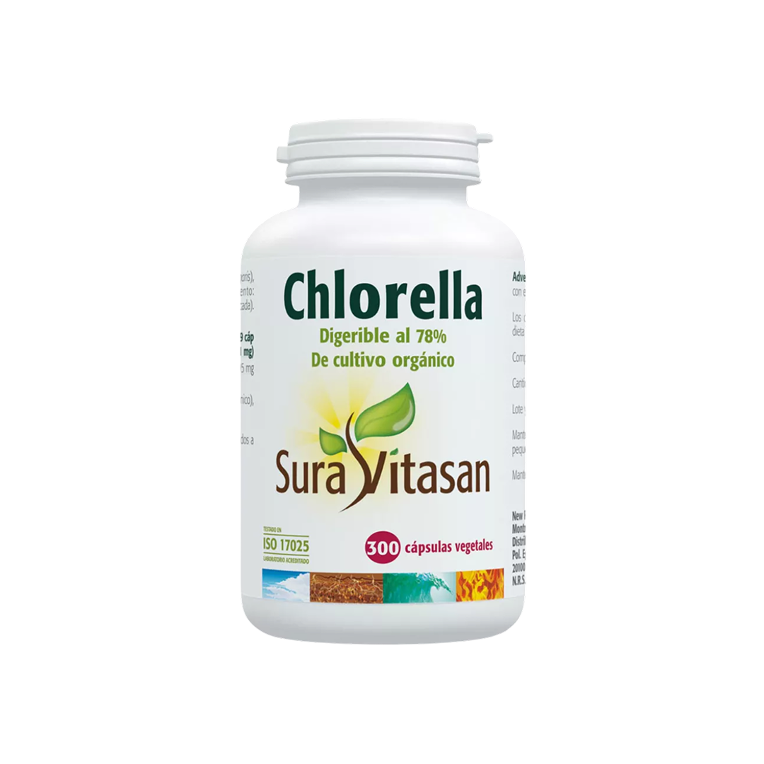 Chlorella - 60/300 cápsulas
