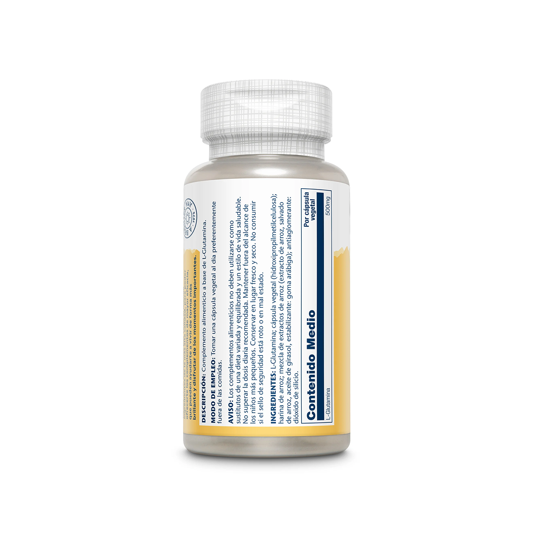 L-Glutamina 500 mg - 50 VegCaps