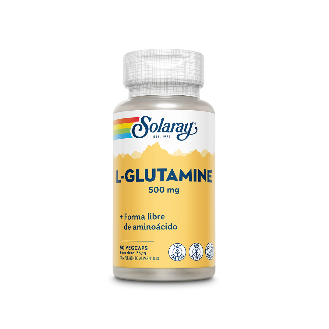 L-Glutamina 500 mg - 50 VegCaps