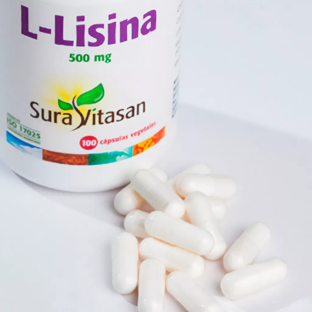 L-Lisina 500 mg - 100 cápsulas
