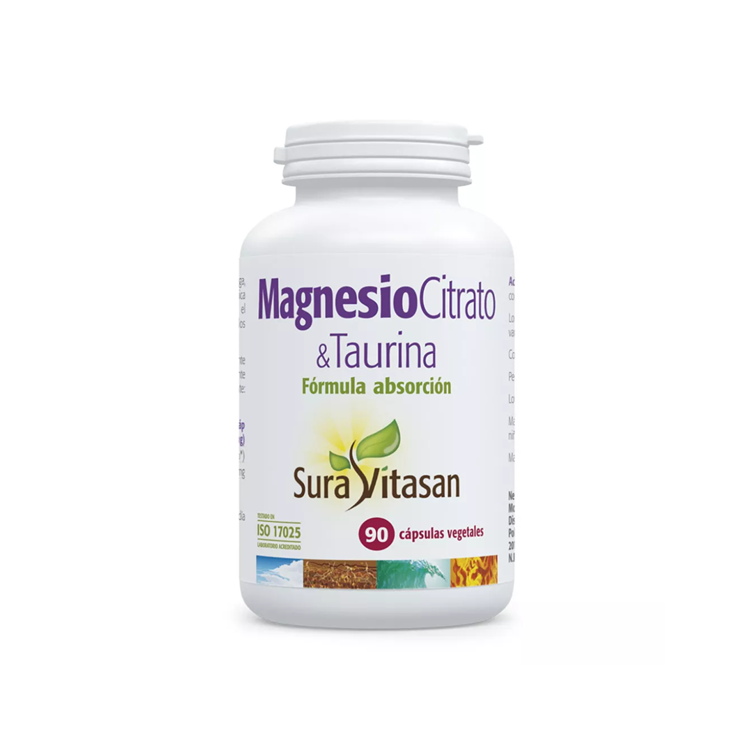 Magnesio L - Taurina - 90 cápsulas
