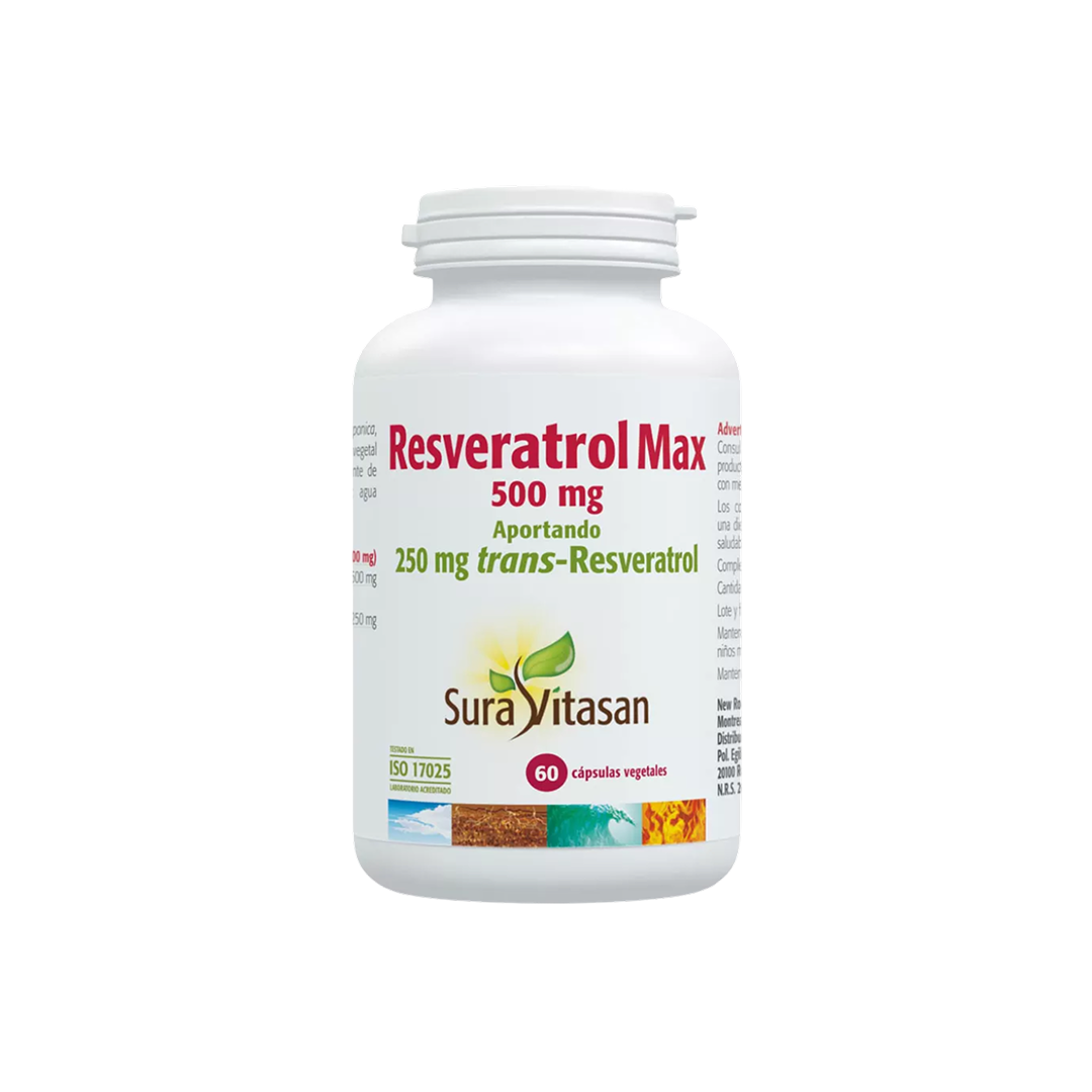 Resveratrol Max - 60 cápsulas