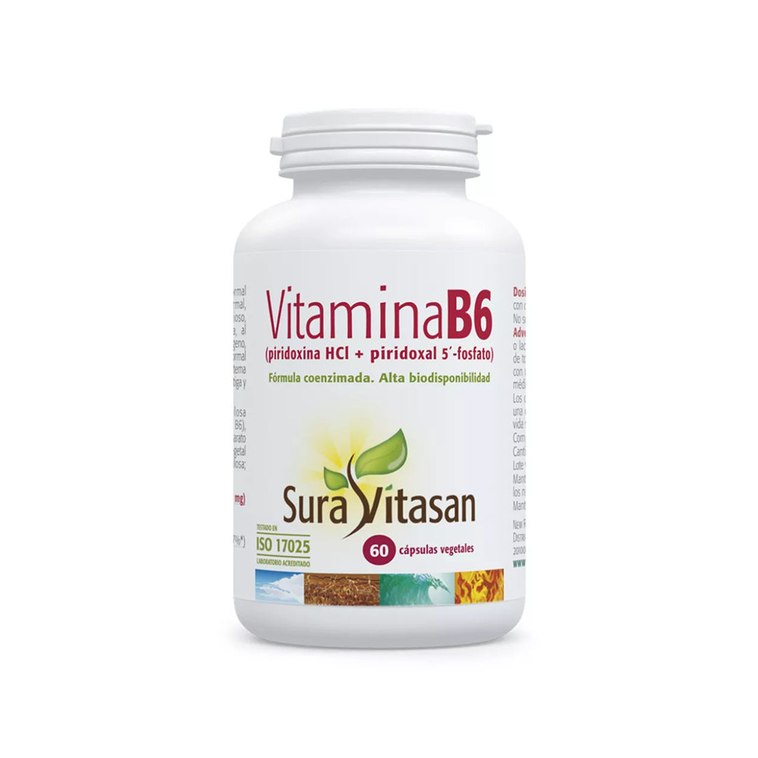 Vitamina B6 - 60 cápsulas