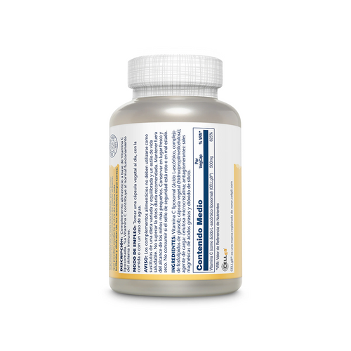 Vitamina C Liposomal 500 mg - 100 vegcaps