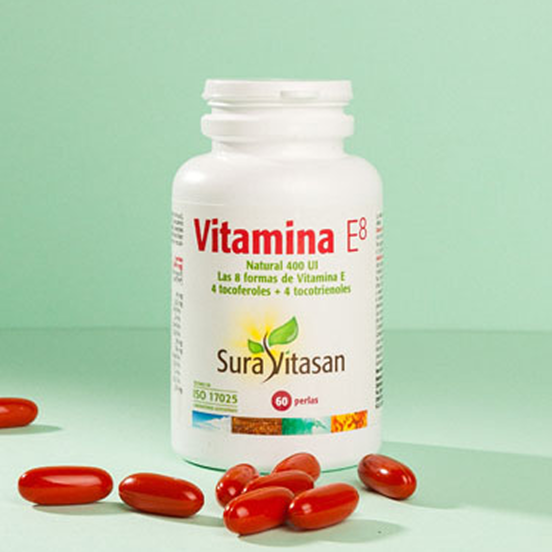 Vitamina E8 400 UI - 60 perlas